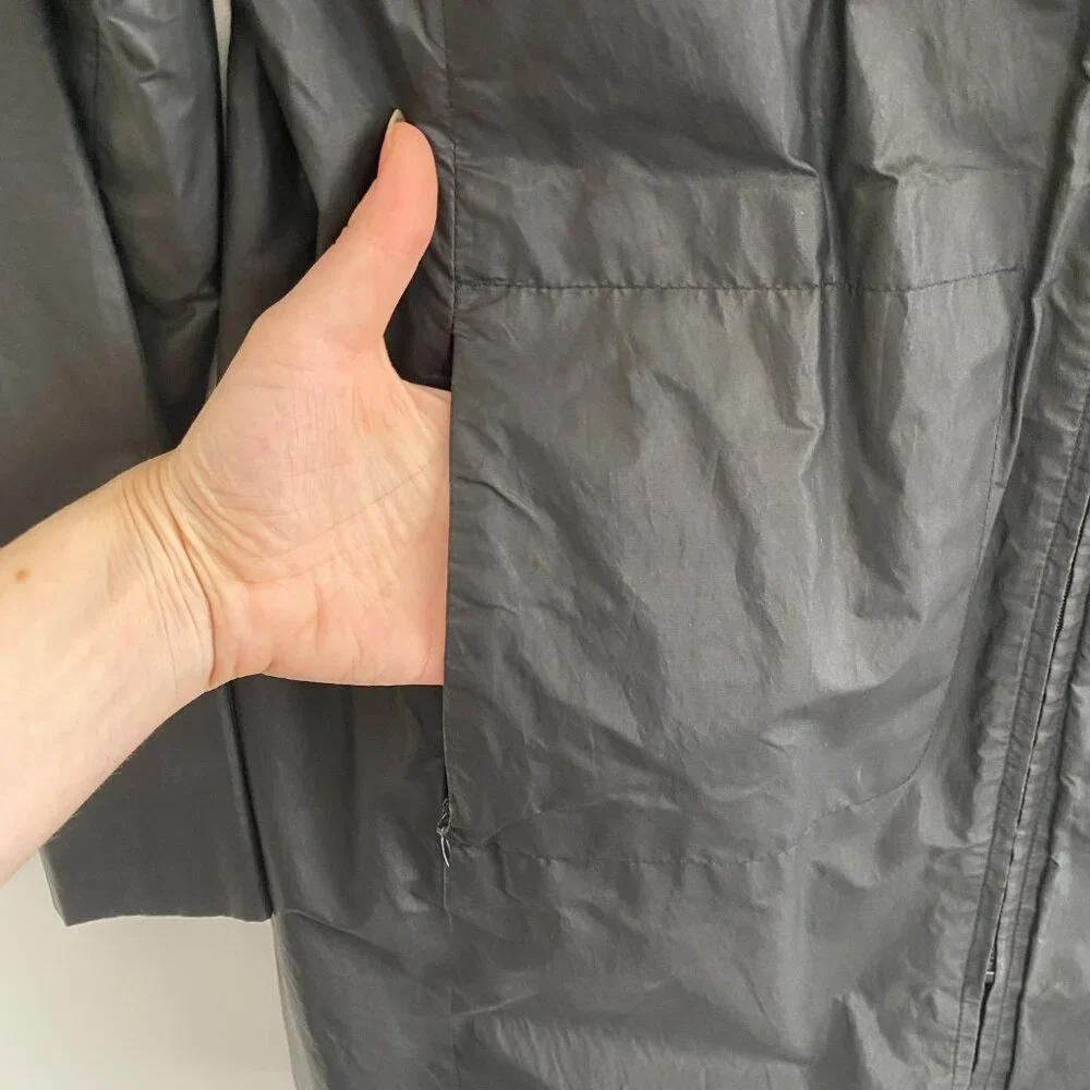 Theory Dark Grey Zip-Up Jacket Sz XS - Picture 2 of 7